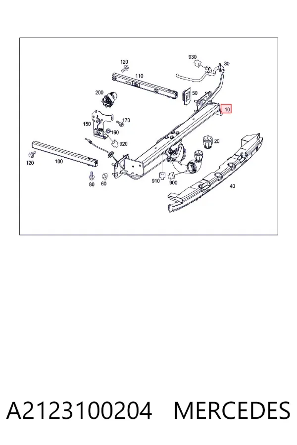  A2123100204 Mercedes