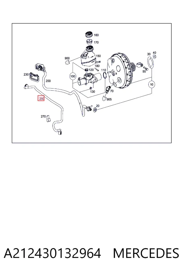  Mercedes A2124301329