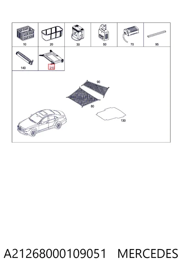  Mercedes A2126800010