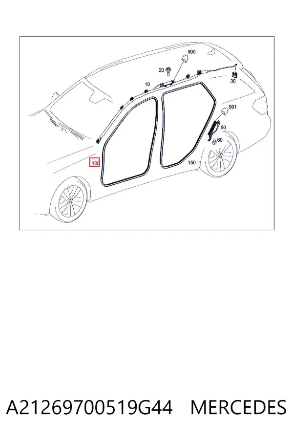  A21269700519G44 Mercedes