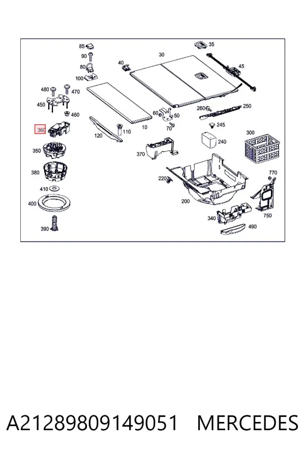  Mercedes A2128980914