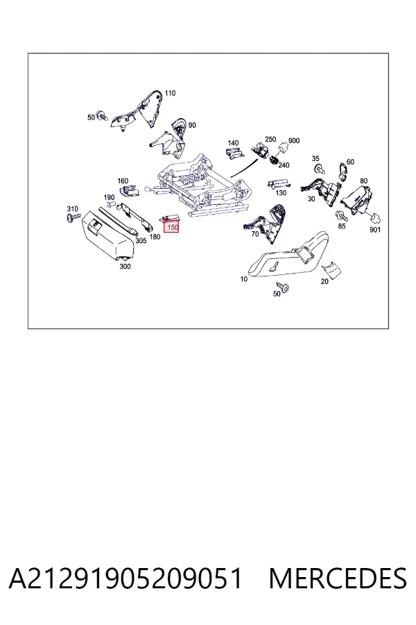  Mercedes A2129190520