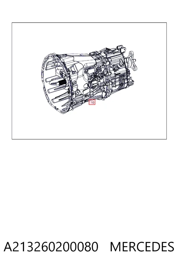 МКП в зборі Mercedes A2132602000 ціна, від 513.14 USD