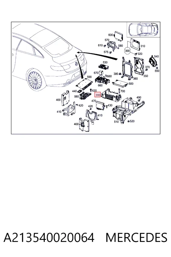  Mercedes A2135400200