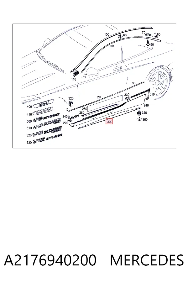  A2176940200 Mercedes