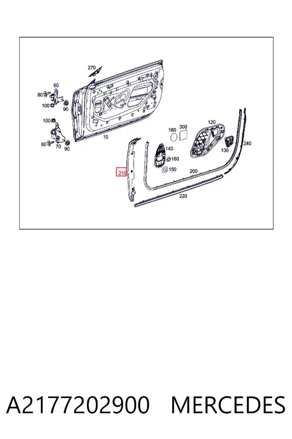 A2177202900 Mercedes