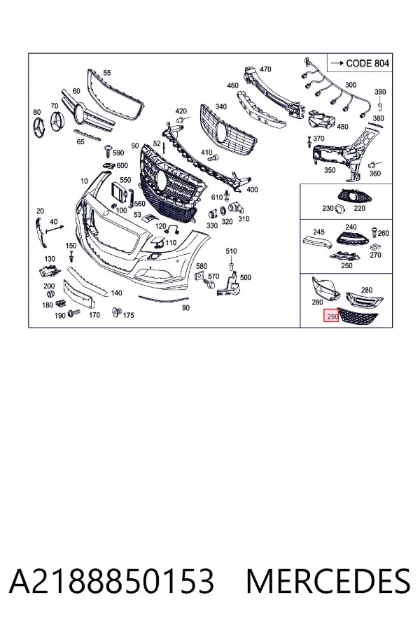  A2188850153 Mercedes