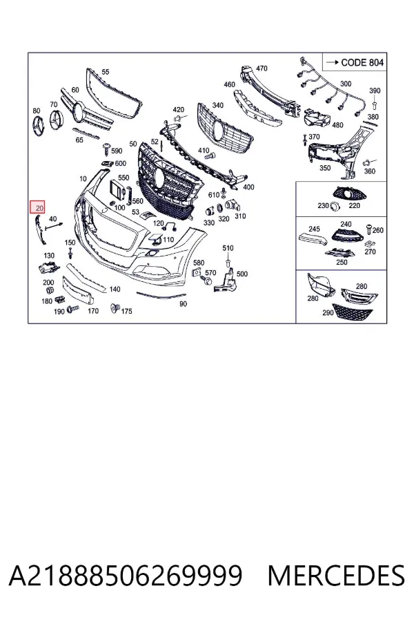  A2188850626 Mercedes
