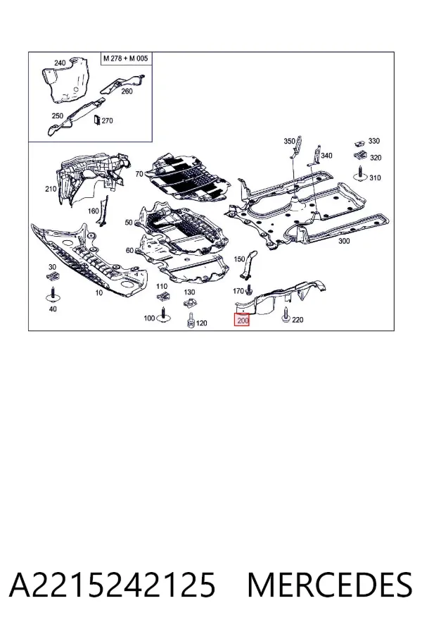  A2215242125 Mercedes