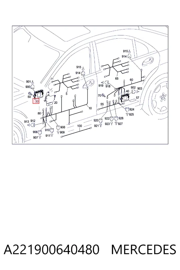  Mercedes A2219006404
