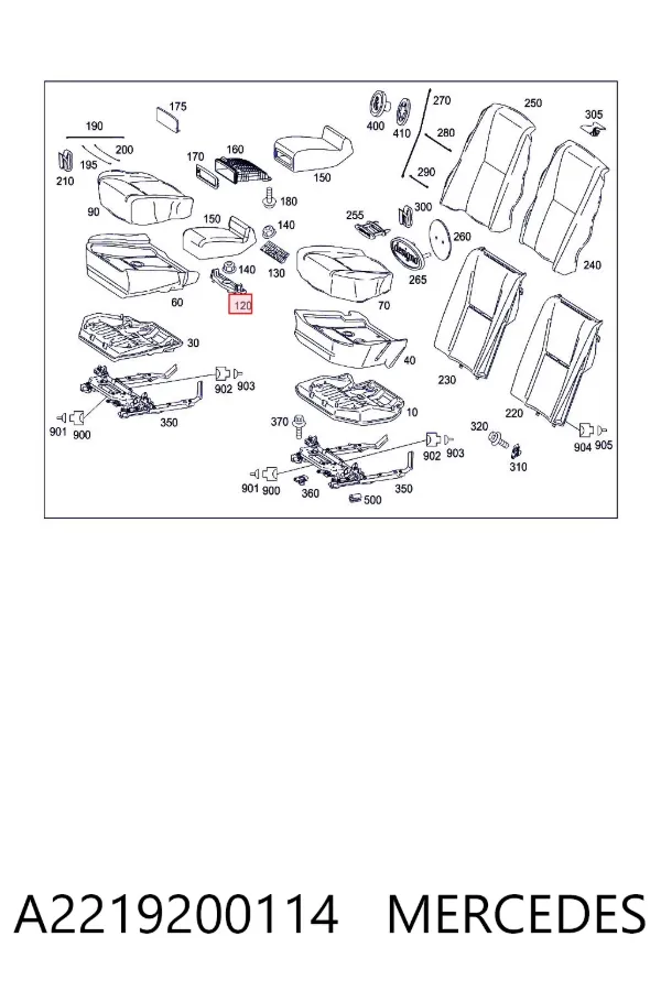  A2219200114 Mercedes