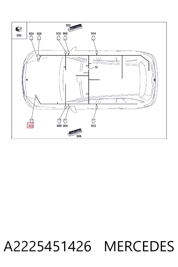  A2225451426 Mercedes