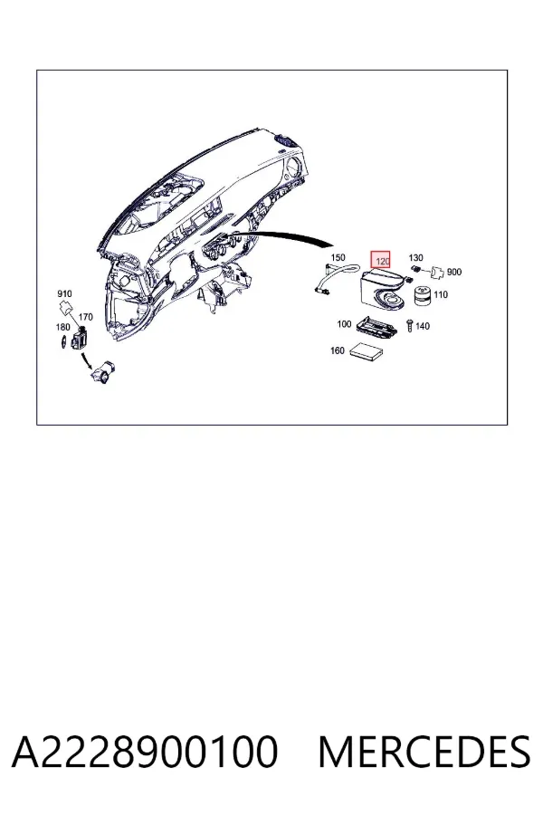  A2228900100 Mercedes