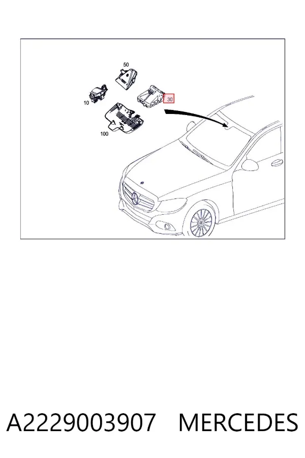  A2229003907 Mercedes