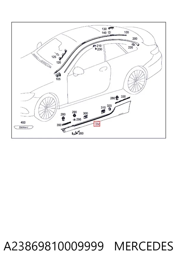 A2386981000 Mercedes 