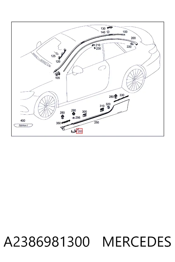  A2386981300 Mercedes