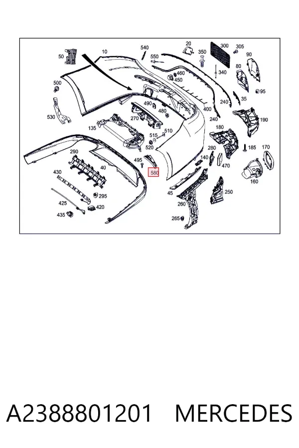  A2388801201 Mercedes