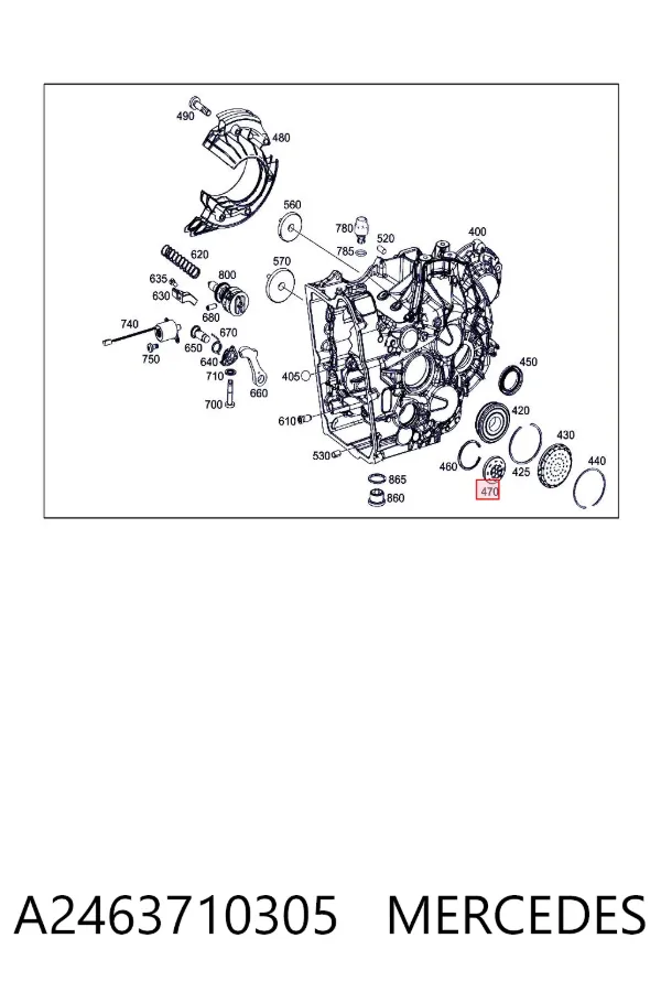  A2463710305 Mercedes