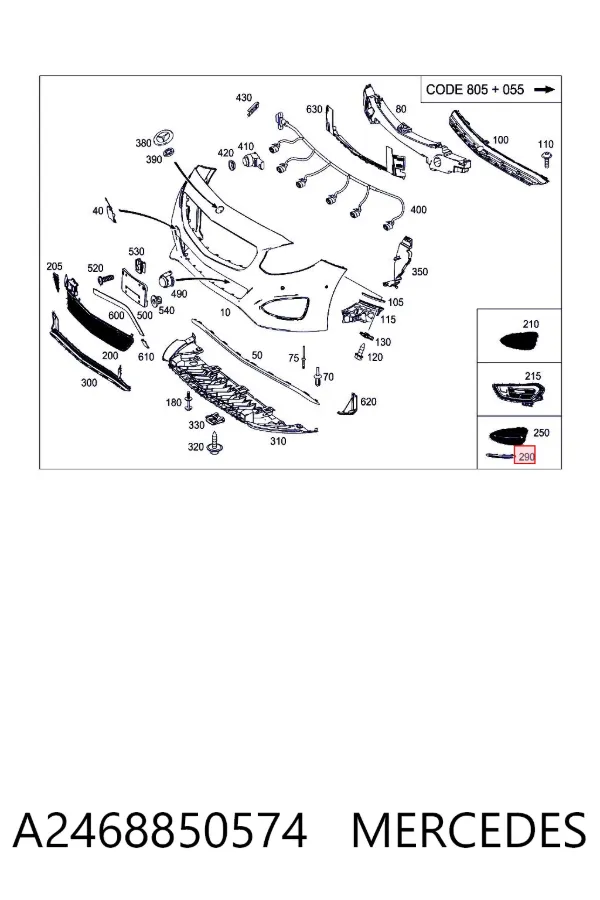  A2468850574 Mercedes