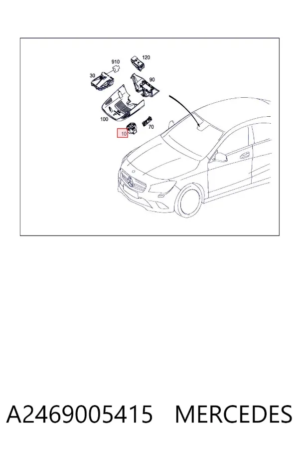  A2469005415 Mercedes