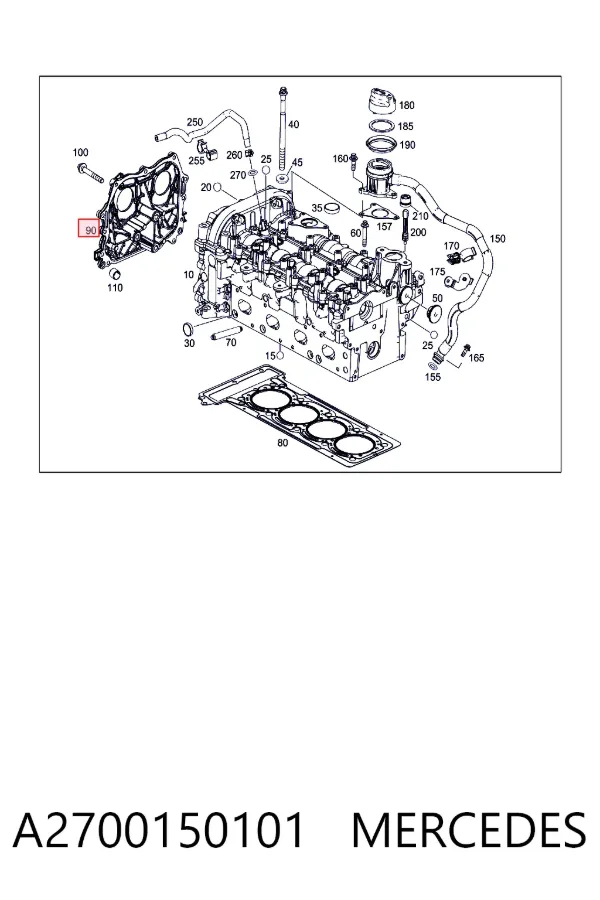  A2700150101 Mercedes