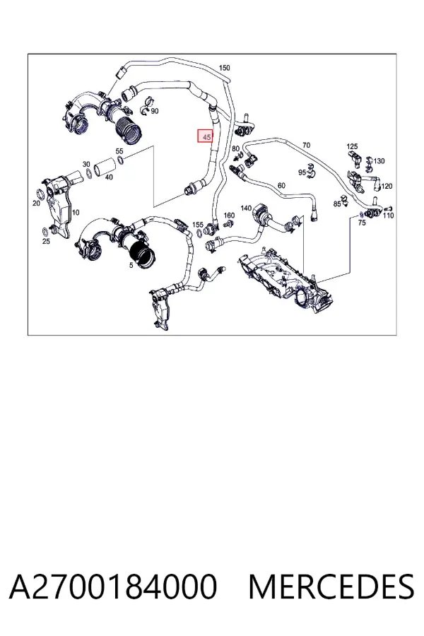  A2700184000 Mercedes