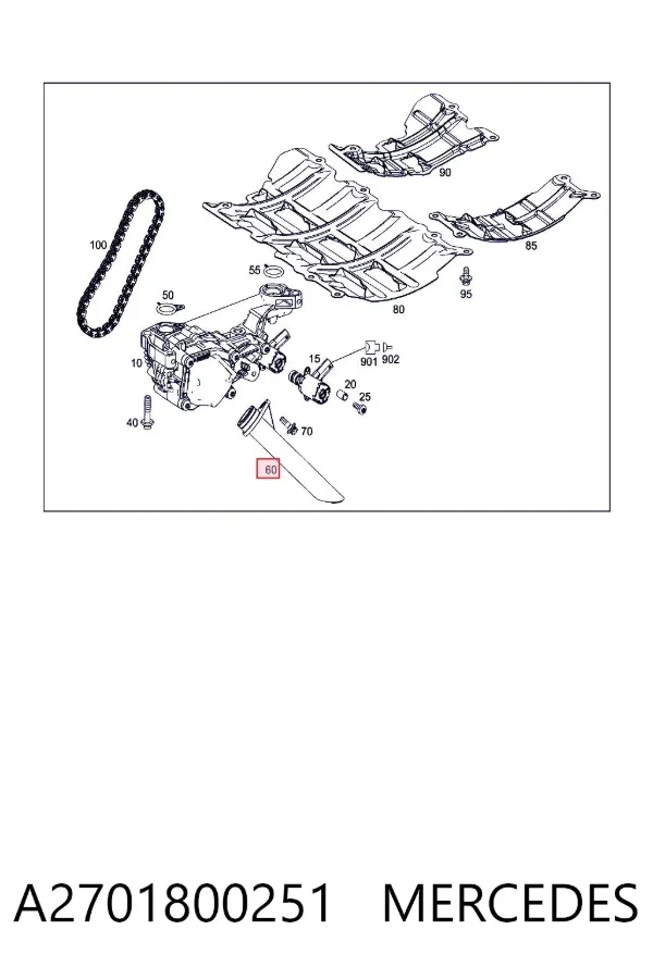  A2701800251 Mercedes