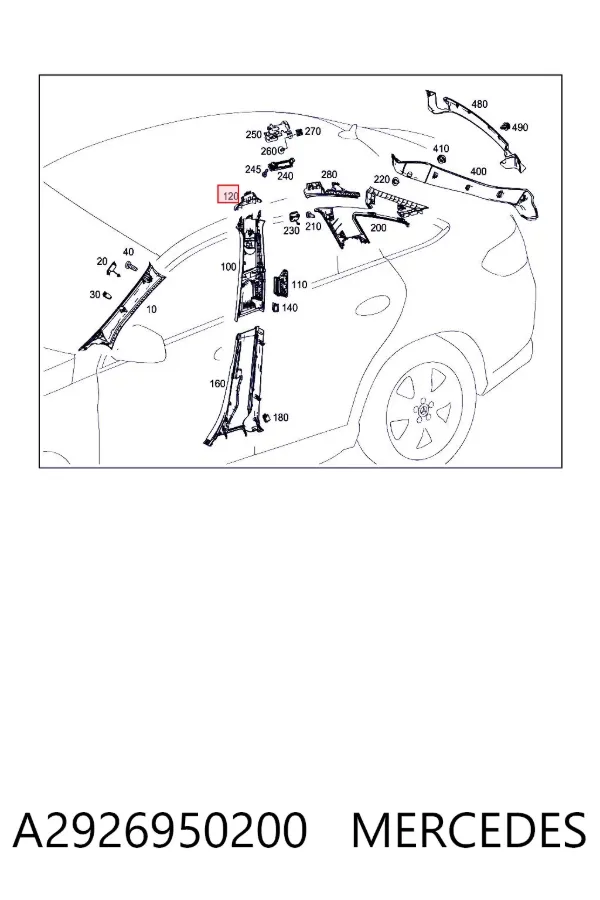  A2926950200 Mercedes
