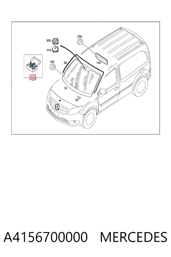  A4156700000 Mercedes