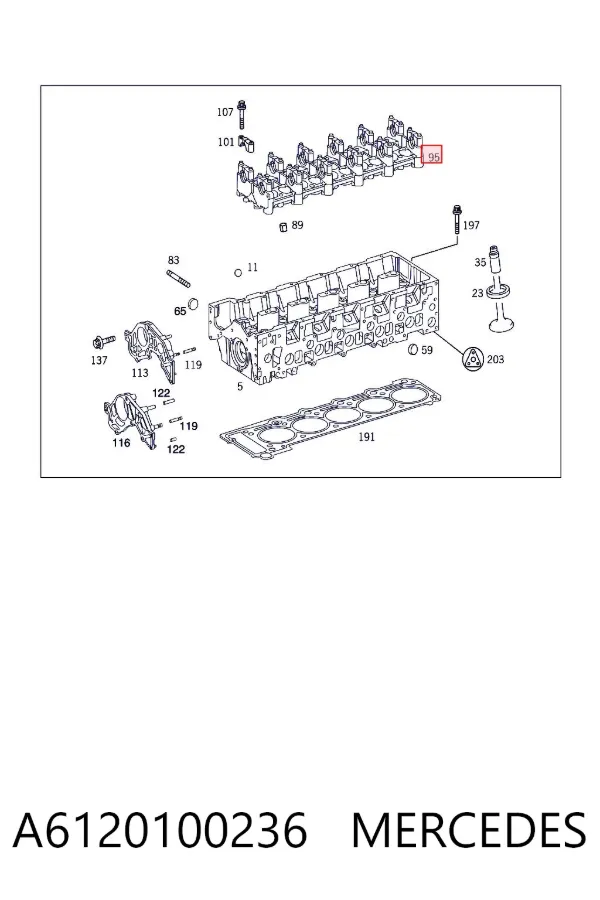  A6120100236 Mercedes