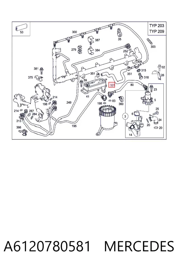  A6120780581 Mercedes