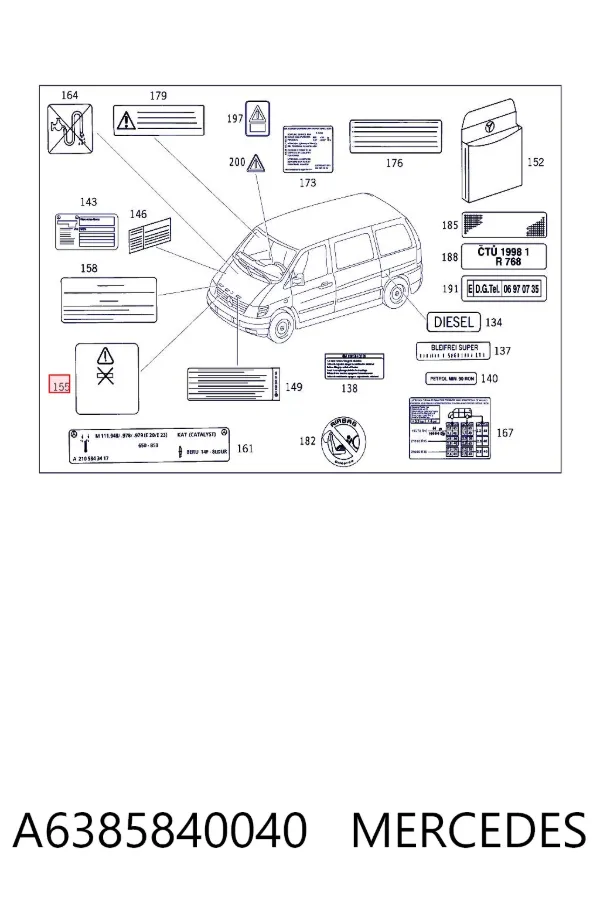  A6385840040 Mercedes