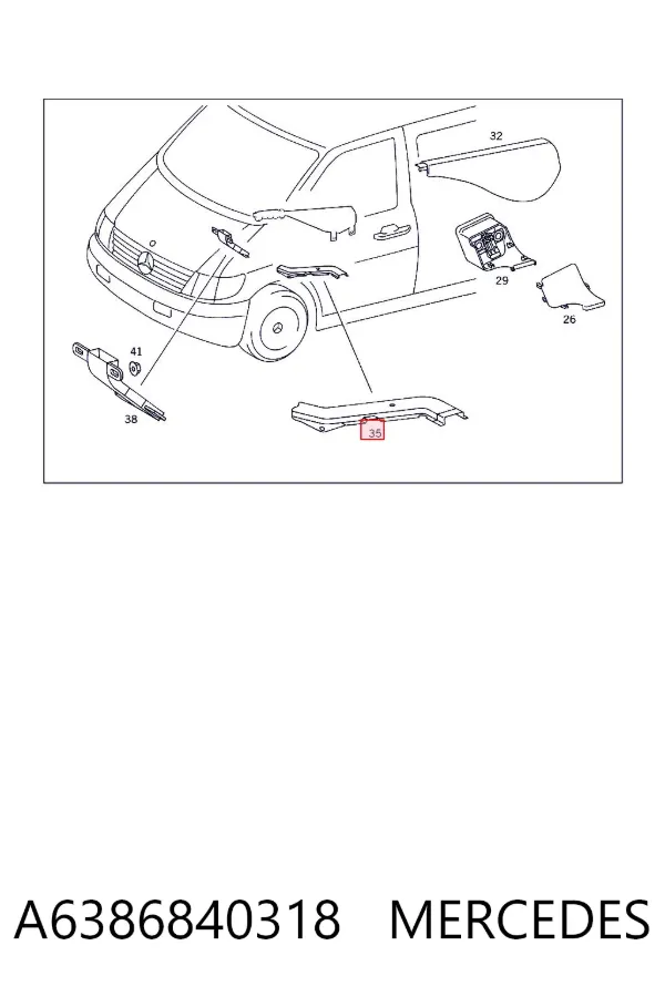  A6386840318 Mercedes
