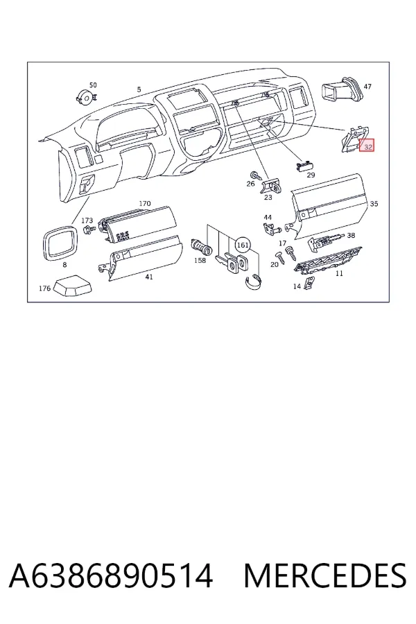  A6386890514 Mercedes
