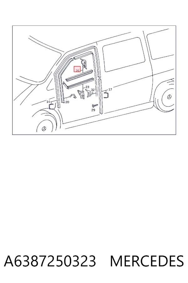  A6387250323 Mercedes