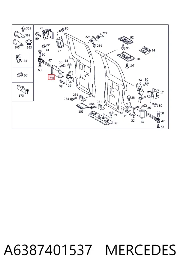  A6387401537 Mercedes