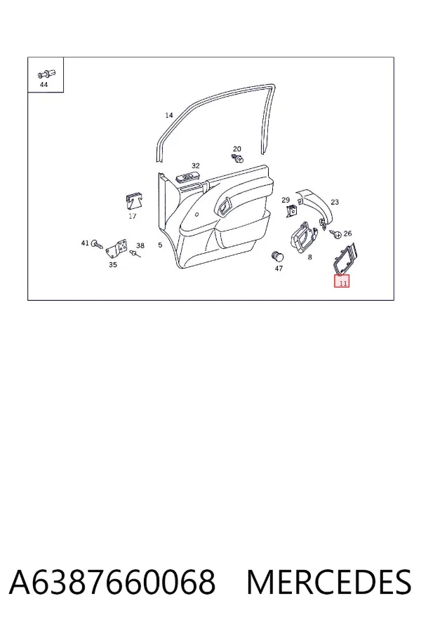  A6387660068 Mercedes