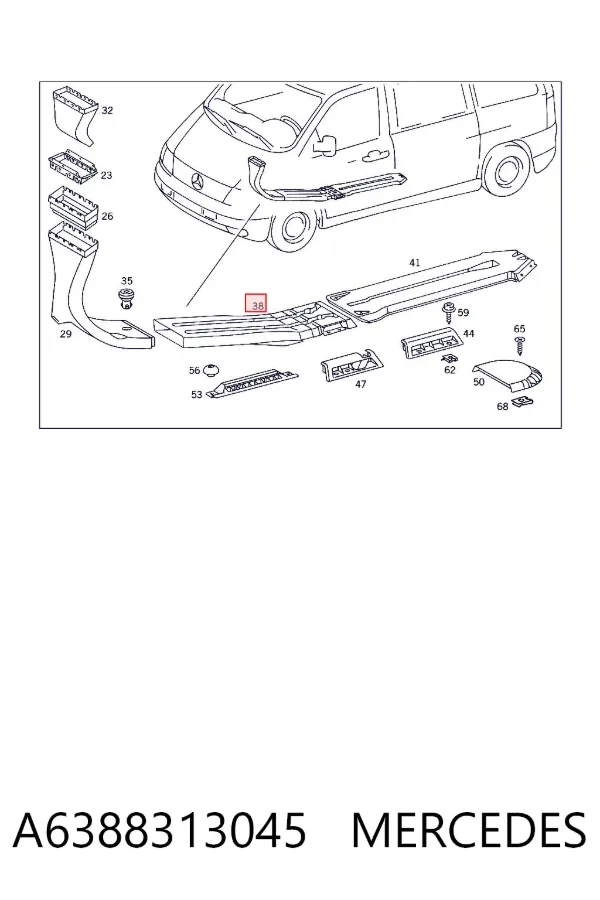  A6388313045 Mercedes