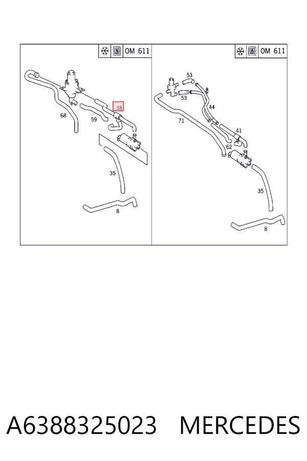  A6388325023 Mercedes