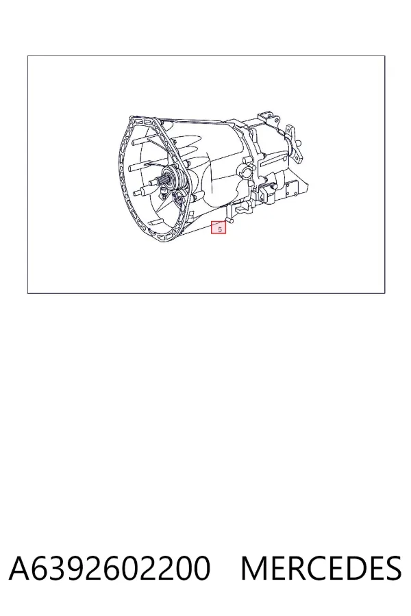 Коробка передач A6392602200 Mercedes