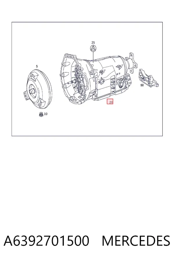 АКПП A6392701500 Mercedes