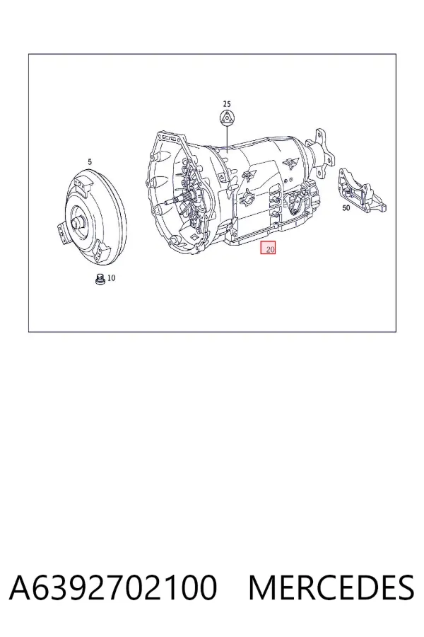 АКПП A6392702100 Mercedes