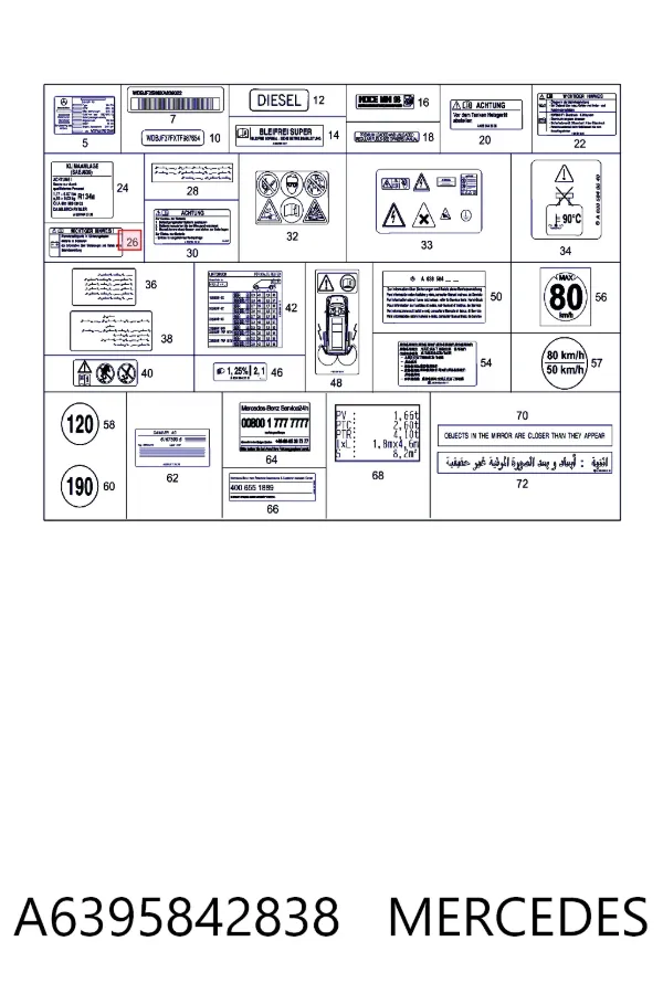  A6395844038 Mercedes