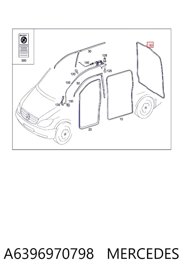  A6396970798 Mercedes