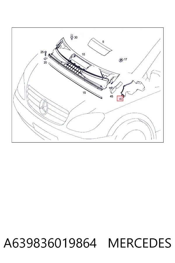 A6398360198 Mercedes 