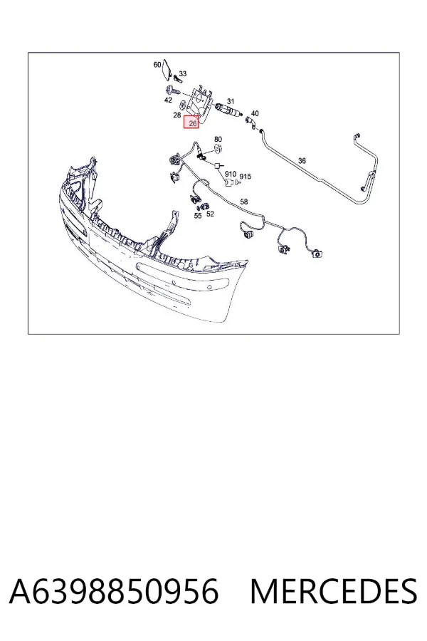  A6398850956 Mercedes