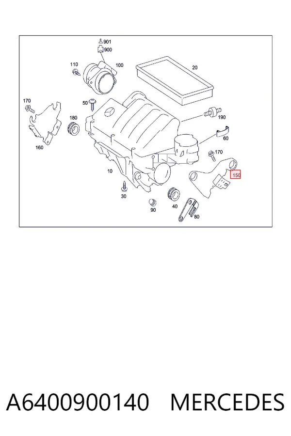  A6400900140 Mercedes