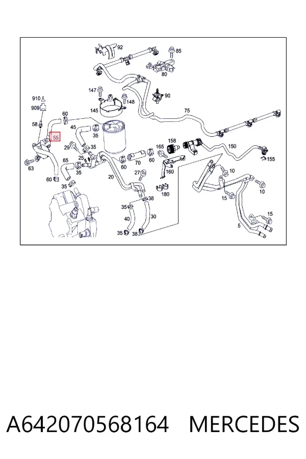  Mercedes A6420705681