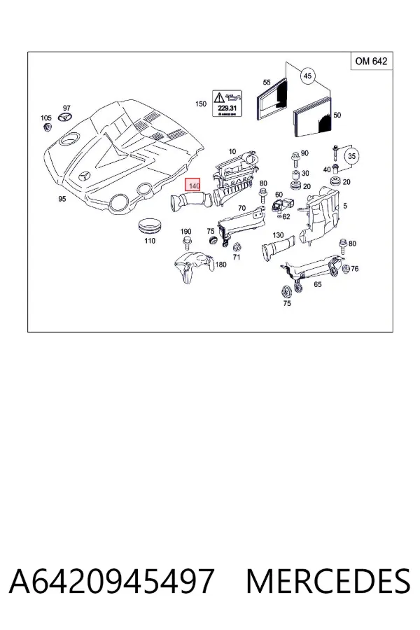  A6420945497 Mercedes