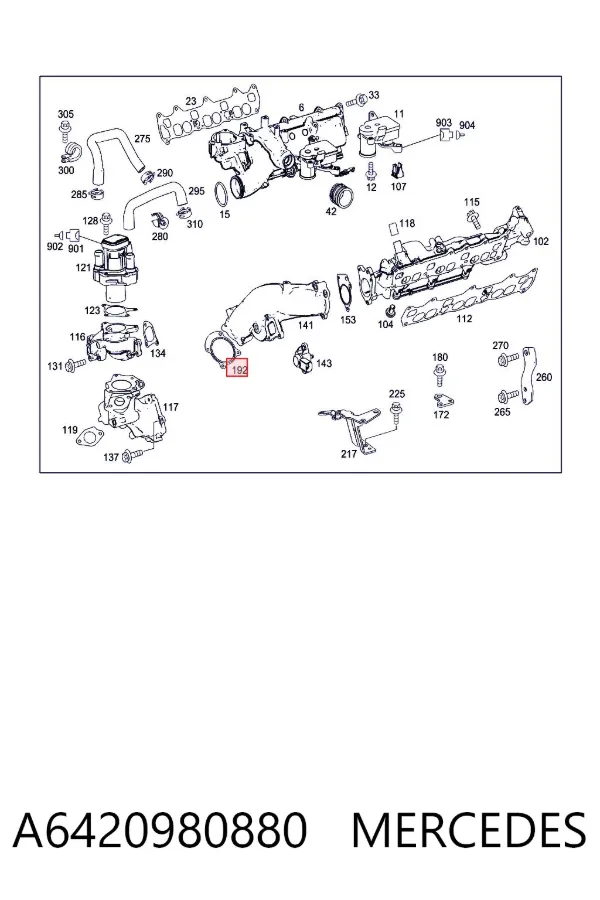  A6420980880 Mercedes